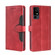 TCL 40 XE 5G / 40X 5G T601D Skin Feel Magnetic Buckle Leather Phone Case - Red