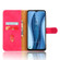 TCL 40 XE 5G Skin Feel Magnetic Flip Leather Phone Case - Rose Red