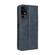 TCL 40 XL Magnetic Buckle Retro Texture Leather Phone Case - Blue