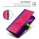 TCL 50 SE 4G Contrast Color Side Buckle Leather Phone Case - Purple + Rose Red