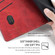 TCL 50 SE 4G Contrast Color Side Buckle Leather Phone Case - Red + Black