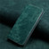 TCL 50 SE 4G RFID Anti-theft Brush Magnetic Leather Phone Case - Green