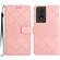 TCL 50 SE/40 NxtPaper 4G Rhombic Grid Texture Leather Phone Case - Pink