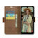 Samsung Galaxy A15 4G/5G CaseMe 023 Butterfly Buckle Litchi Texture RFID Anti-theft Leather Phone Case - Brown