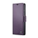 Samsung Galaxy A15 4G/5G CaseMe 023 Butterfly Buckle Litchi Texture RFID Anti-theft Leather Phone Case - Pearly Purple