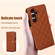 Samsung Galaxy A15 4G/5G Crossbody Multifunction Rhombic Leather Phone Case - Brown