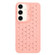 Samsung Galaxy A15 4G/5G Honeycomb Radiating Lens Holder TPU Phone Case - Pink