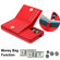 Samsung Galaxy A15 4G/5G RFID Anti-theft Card Ring Holder Phone Case - Red