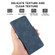 Samsung Galaxy A15 5G ABEEL Frosted Magnetic RFID Leather Phone Case - Blue