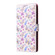 Samsung Galaxy A15 5G Bronzing Painting RFID Leather Case - Pansies