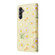Samsung Galaxy A15 5G Bronzing Painting RFID Leather Case - Yellow Daisy