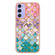 Samsung Galaxy A15 5G Electroplating IMD TPU Phone Case with Ring - Colorful Scales