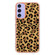 Samsung Galaxy A15 5G Electroplating Marble Dual-side IMD Phone Case - Leopard Print