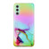 Samsung Galaxy A15 5G Laser Marble Pattern Clear TPU Protective Phone Case - Green