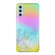 Samsung Galaxy A15 5G Laser Marble Pattern Clear TPU Protective Phone Case - Grey