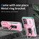 Samsung Galaxy A15 5G Sliding Camshield Holder Phone Case - Pink + Grey Green
