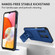 Samsung Galaxy A15 5G Stereoscopic Holder Sliding Camshield Phone Case - Blue Samsung Galaxy A15 5G Stereoscopic Holder Sliding Camshield Phone Case - Blue
