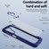 Samsung Galaxy A24 4G / A25 5G TPU + PC Lens Protection Phone Case - Blue