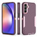 Samsung Galaxy A25 5G 2 in 1 Magnetic PC + TPU Phone Case - Purple Red+Pink