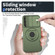 Samsung Galaxy A25 5G Camshield MagSafe Ring Holder Armor Phone Case - Olive Green