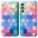 Samsung Galaxy A25 5G CaseNeo Colorful Magnetic Leather Phone Case - Colorful Cube