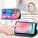 Samsung Galaxy A25 5G CaseNeo Colorful Magnetic Leather Phone Case - Colorful Cube