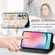 Samsung Galaxy A25 5G CaseNeo Colorful Magnetic Leather Phone Case - Rhombus Mandala
