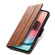 Samsung Galaxy A25 5G CaseNeo Splicing Dual Magnetic Buckle Leather Phone Case - Brown