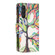 Samsung Galaxy A25 5G Colored Drawing Pattern Zipper Leather Phone Case - Big Tree