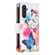 Samsung Galaxy A25 5G Colored Drawing Pattern Zipper Leather Phone Case - Two Butterflies Samsung Galaxy A25 5G Colored Drawing Pattern Zipper Leather Phone Case - Two Butterflies