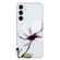 Samsung Galaxy A25 5G Colorful Painting Pattern TPU Phone Case - White Flowers