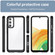 Samsung Galaxy A25 5G Colorful Series Acrylic Hybrid TPU Phone Case - Black