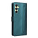 Samsung Galaxy A25 5G Diamond Lattice Leather Flip Phone Case - Green