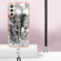 Samsung Galaxy A25 5G Electroplating Dual-side IMD Phone Case with Lanyard - Totem Elephant