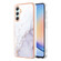 Samsung Galaxy A25 5G Electroplating Marble Dual-side IMD Phone Case - White 006