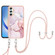 Samsung Galaxy A25 5G Electroplating Marble Dual-side IMD Phone Case with Lanyard - Rose Gold 005 Samsung Galaxy A25 5G Electroplating Marble Dual-side IMD Phone Case with Lanyard - Rose Gold 005