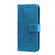 Samsung Galaxy A25 5G Global 7-petal Flowers Embossing Leather Phone Case - Blue