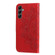 Samsung Galaxy A25 5G Global 7-petal Flowers Embossing Leather Phone Case - Red