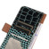 Samsung Galaxy A25 5G Global Crocodile Top Layer Cowhide Leather Phone Case - Green