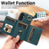 Samsung Galaxy A25 5G Global Crossbodys Wallet Bag Ring Holder Leather Phone Case - Green