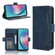 Samsung Galaxy A25 5G Global Skin Feel Calf Texture Card Slots Leather Phone Case - Blue