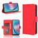 Samsung Galaxy A25 5G Global Skin Feel Calf Texture Card Slots Leather Phone Case - Red