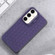 Samsung Galaxy A25 5G Honeycomb Radiating Holder TPU Phone Case with Lanyard - Purple