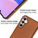 Samsung Galaxy A25 5G Leather Texture Full Coverage Phone Case - Brown