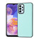 Samsung Galaxy A25 5G Litchi Pattern Stitched Side-mounted Phone Case - Mint Green