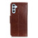 Samsung Galaxy A25 5G Nappa Texture Leather Phone Case - Brown