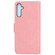 Samsung Galaxy A25 5G Skin Feel Pure Color Flip Leather Phone Case - Pink