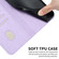 Samsung Galaxy A25 5G Woven Embossed RFID Blocking Leather Phone Case - Purple
