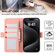 Samsung Galaxy A35 5G ABEEL Frosted Magnetic RFID Leather Phone Case - Pink