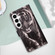 Samsung Galaxy A35 5G Colored Drawing Pattern Plain Weave Leather Phone Case - Black And White Tiger